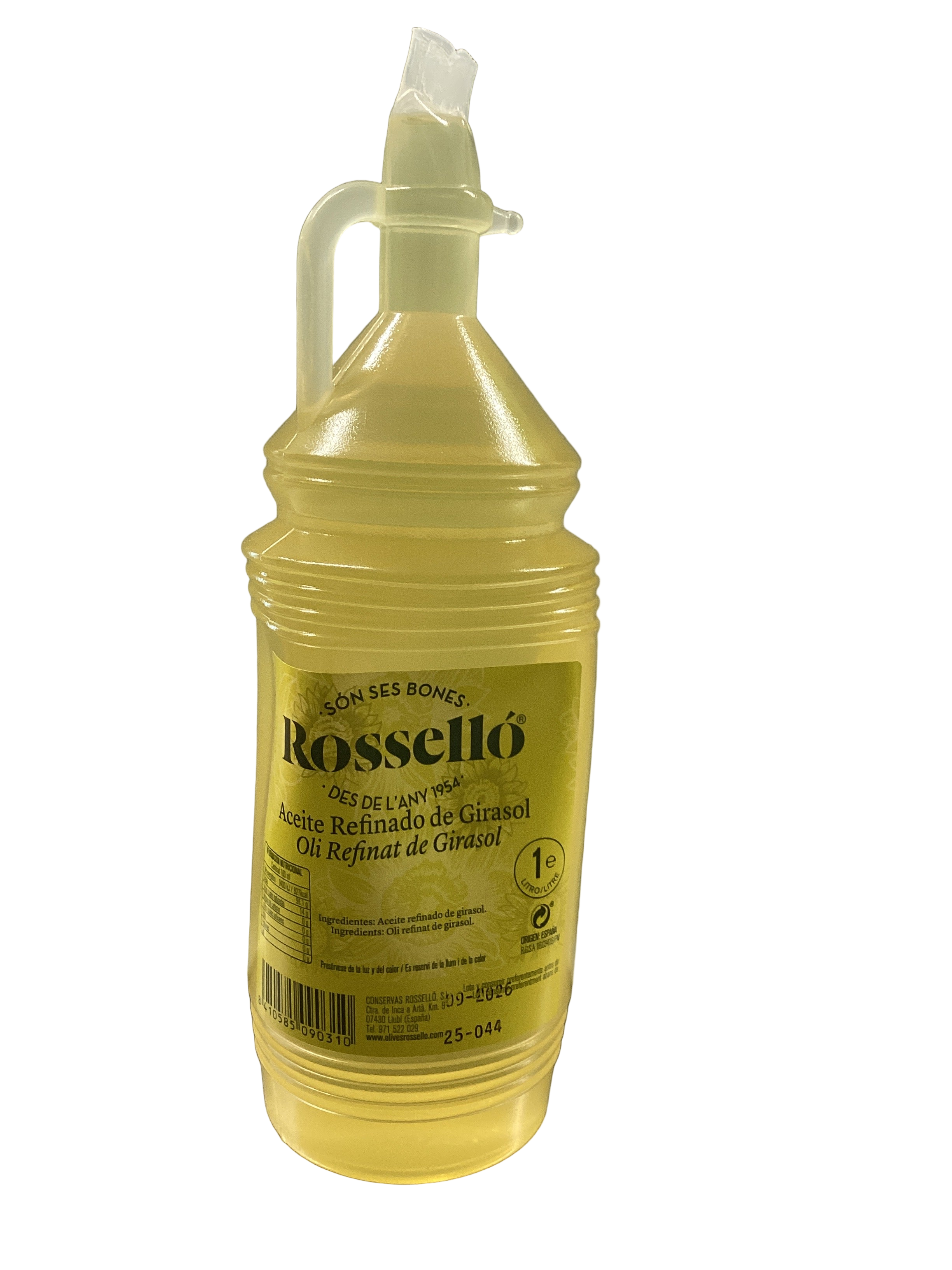 ACEITE GIRASOL ROSSELLO 1L