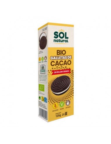 Bio galletas de cacao (125gr)