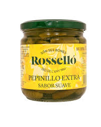 Pepinillo extra sabor suave Rosselló (300gr)