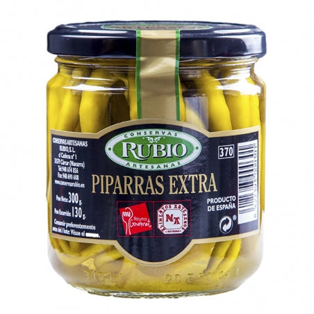 Piparras extra "RUBIO" (300gr)