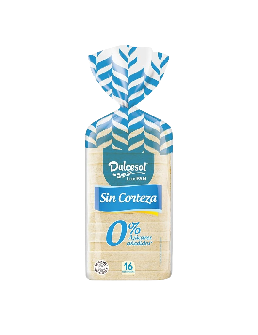 PAN BLANCO SIN CORTEZA 460GR