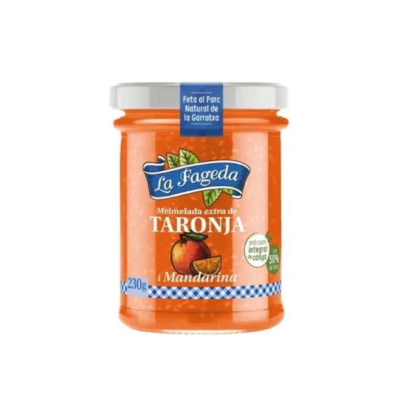MERMELADA EXTRA NARANJA Y MANDARINA 230GR